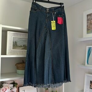 Jean skirt